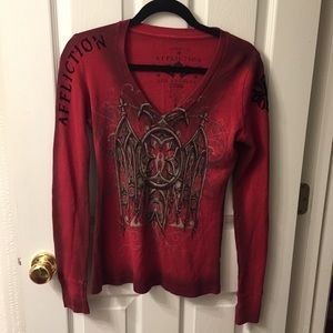 Affliction top